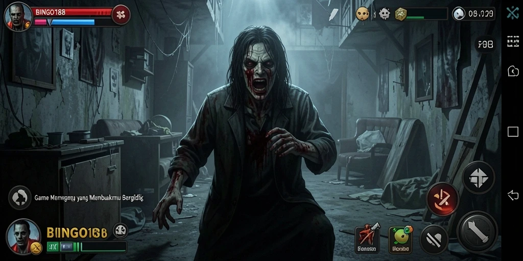 Gameplay BINGO188 yang memicu ketegangan dan kengerian.