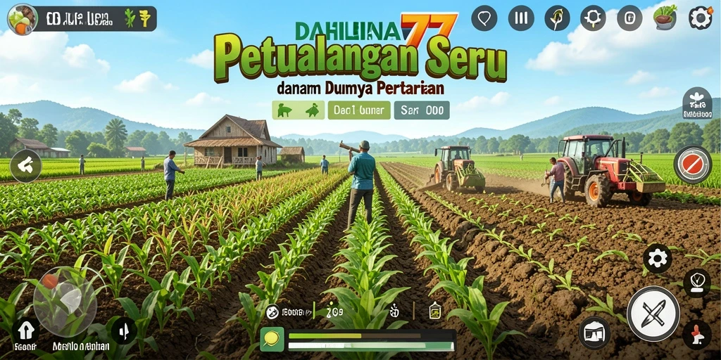Tangkapan layar utama DAHLIA77 menampilkan suasana kebun yang indah dengan tanaman yang rimbun.