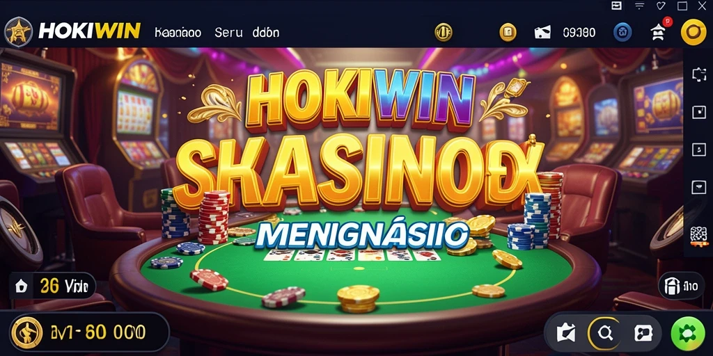 Tangkapan layar <strong>HOKIWIN</strong> menampilkan gameplay Kasino yang mendebarkan.