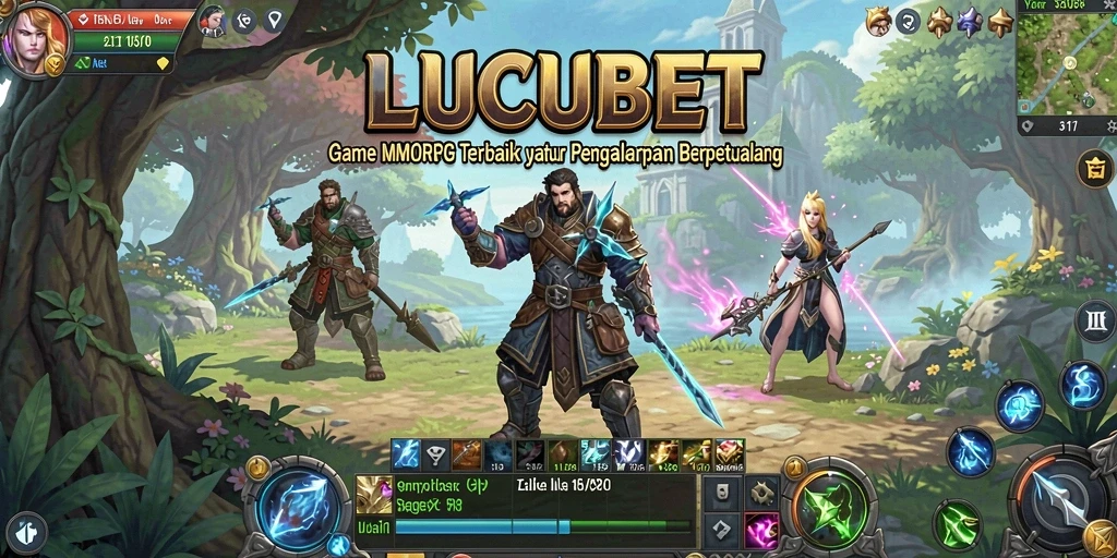 Gameplay LUCUBET yang menarik dan penuh aksi di dunia MMORPG.
