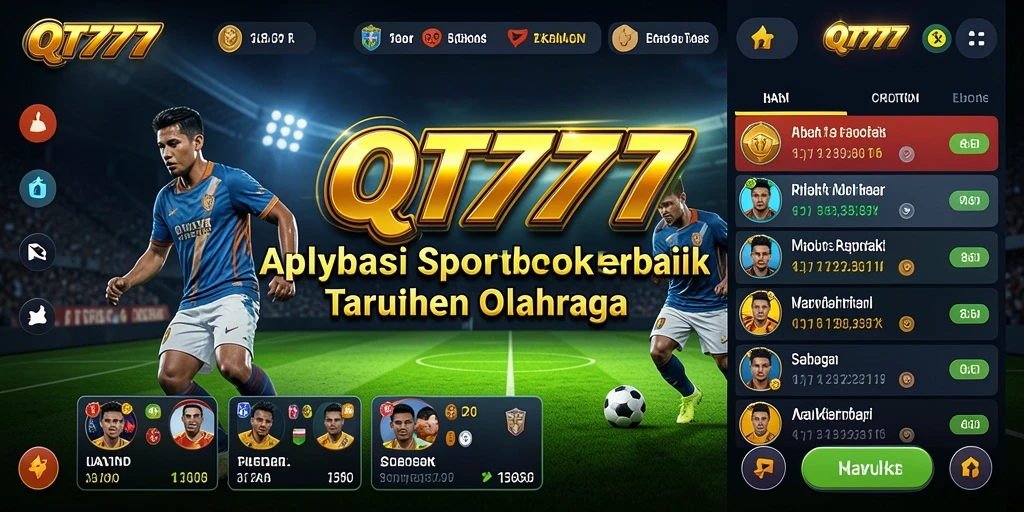 Screenshot gameplay QT777 menampilkan pengalaman taruhan olahraga yang mendebarkan.