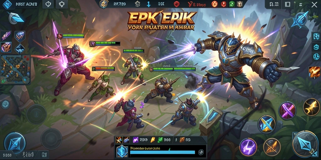 Gameplay seru dalam pertempuran tim di RR789.