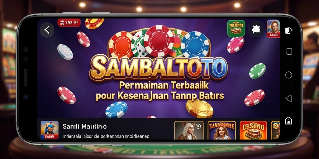 Screenshot SAMBALTOTO menampilkan gameplay seru dan grafik yang memukau.
